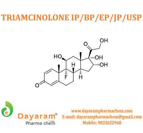 Triamcinolone Cas No: 124-94-7