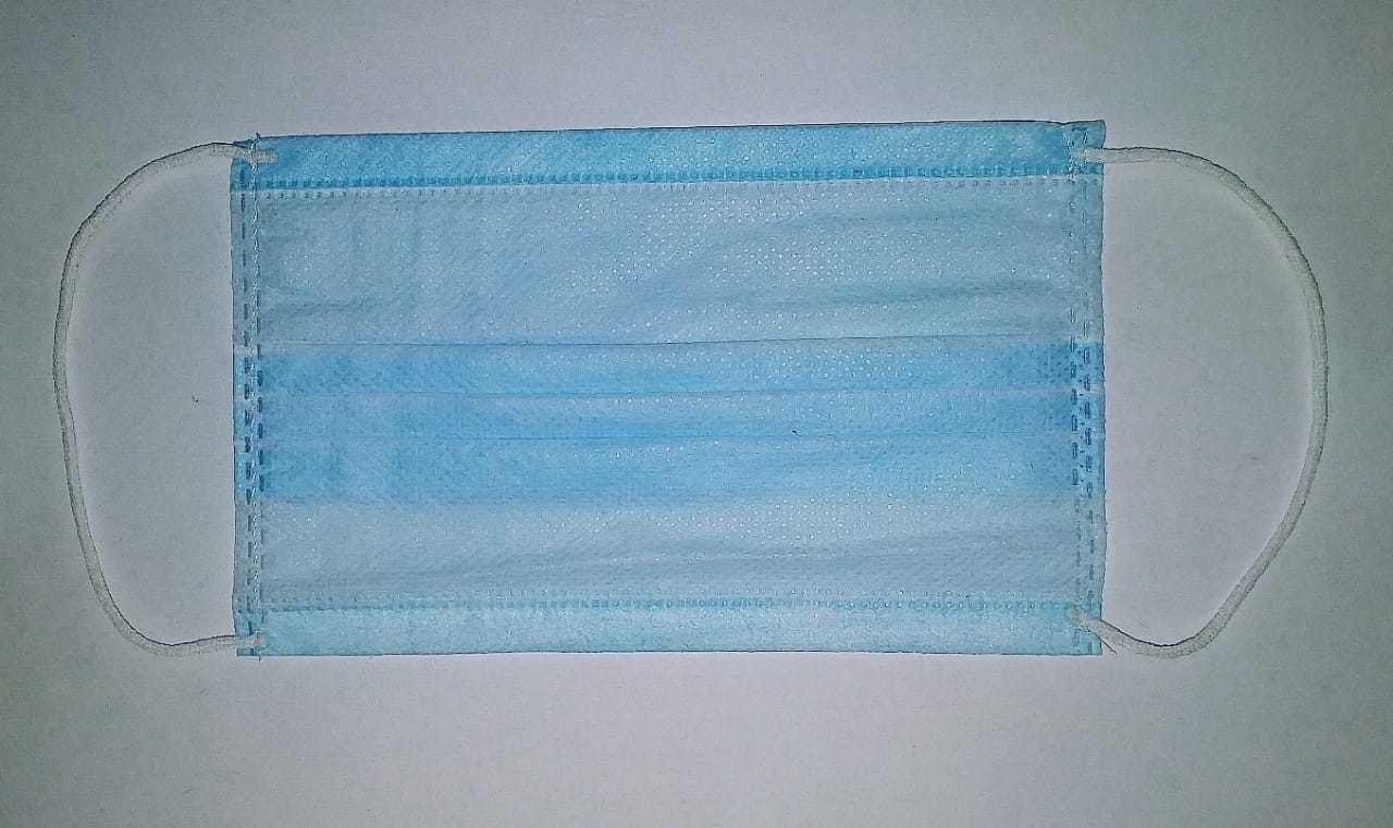 3 Ply Disposable Face Mask (Stitching) Gender: Unisex