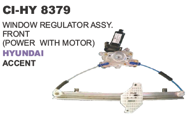 Window Regulator Assy Front Hyundai Accent