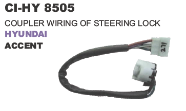 Coupler Wiring Steering Lock Hyundai Accent