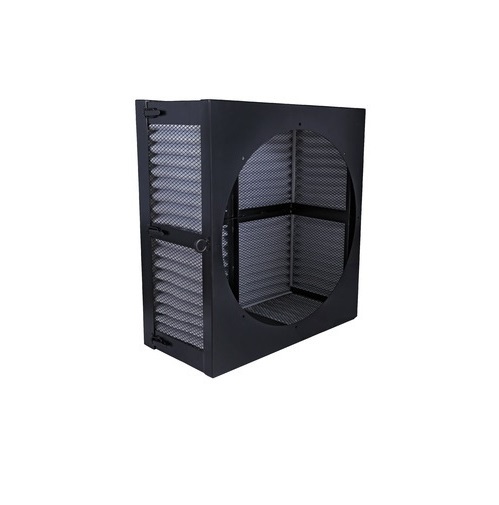 Box Air Filter For Dc Motor - Gi Sheet, 592 Mm X 592 Mm X 50 Mm , White - Square And Round Shape, Pre Filter