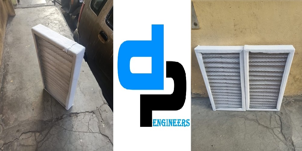 Aluminum / Stainless Steel Air Filter For Dc Motor And Panel