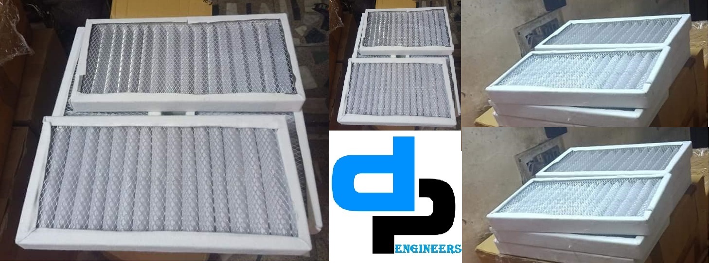 Aluminum / Stainless Steel Air Filter For Dc Motor And Panel