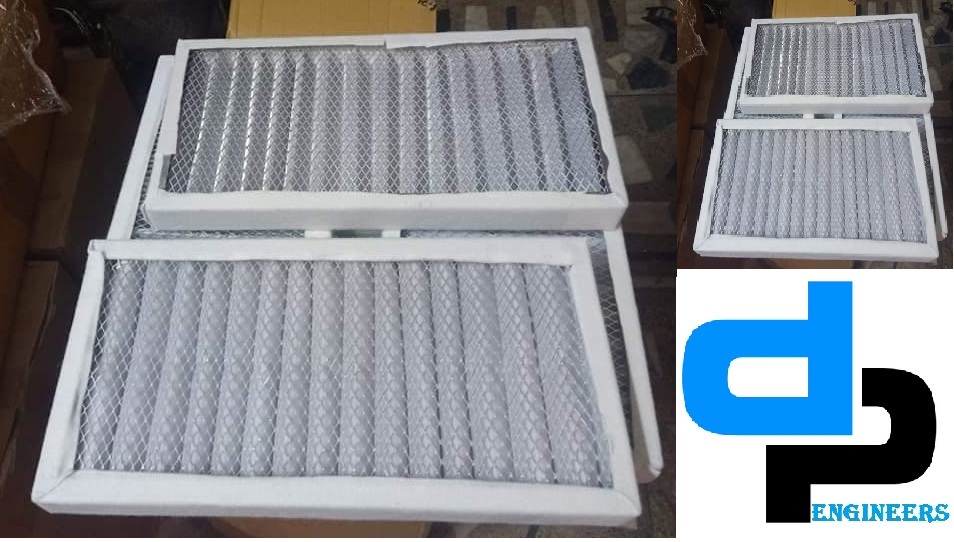 Aluminum / Stainless Steel Air Filter For Dc Motor Blower