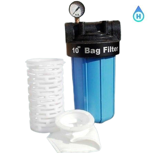 10" Bag Filter Assembly - Installation Type: Wall Mounted