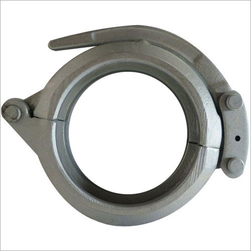 Concrete Pump Clamp - Stainless Steel, Various Sizes | Polished Finish, Lightweight Design, High Pressure Resistance, Wide Temperature Range, Industry Standard Certified