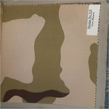 Army Print Uniform Fabric - Cotton Blend, Combat Color | Easy to Fold and Wash, Dual Shade Design