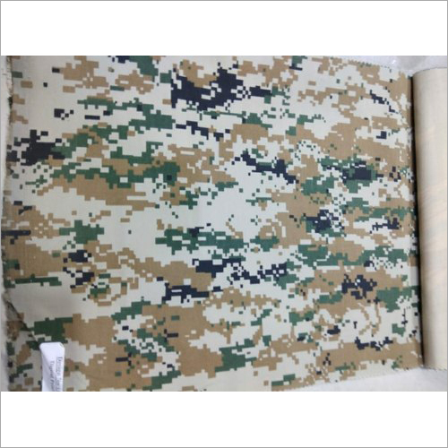 Combat Color Army Print Uniform Fabric