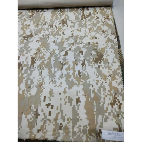 Combat Color Army Print Uniform Fabric