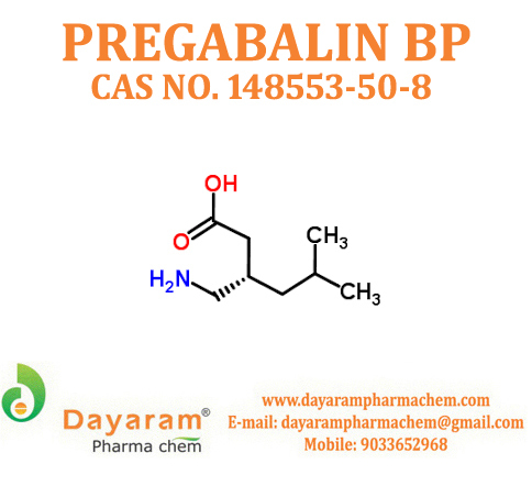 Pregabalin Api Cas No: 148553-50-8