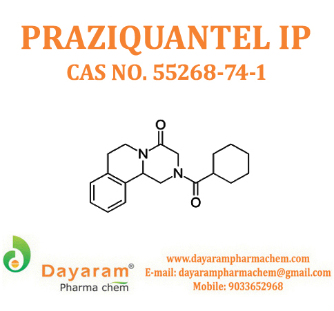 Praziquantel Cas No: 55268-74-1