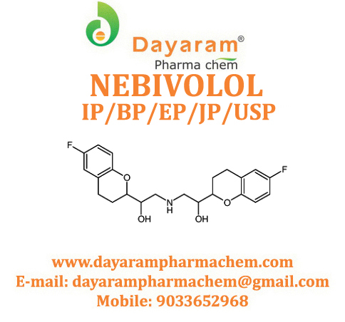 Nebivolol Cas No: 9920-09-6