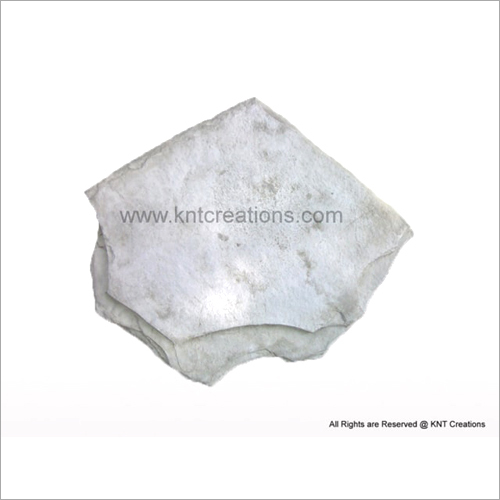 Garden Table - Stone, Irregular Shape | Natural Gray Finish, Rustic Style