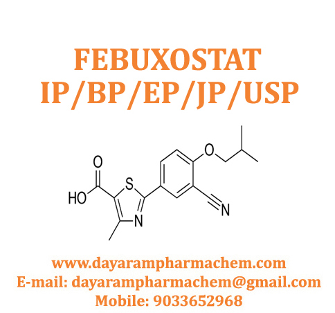 Febuxostat Cas No: 144060-53-7