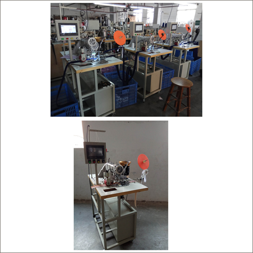 Grey High Speed Hne Sewing Machine
