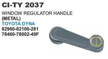 Window Regulator Handle Toyota Dyna Vehicle Type: 4 Wheeler