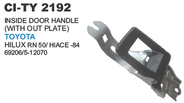 Inside Door Handle without Plate Toyota Hilux, Hiace