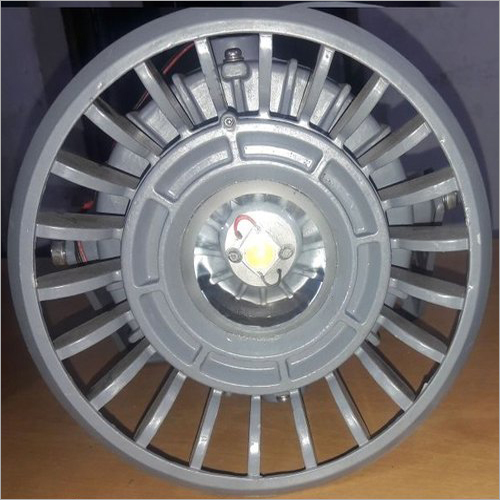 Flameproof Led Light Fitting - Color: Silver