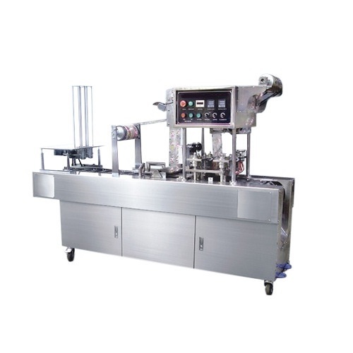 Filling And Sealing Machine - Stainless Steel, 2150x700x1550mm | 32 Cup/min Capacity, 2.5kw Power, Highly Efficient