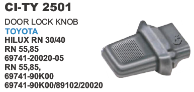 Door Lock Knob Toyota Hilux