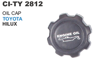 Oil Cap Toyota Hilux - Durable Plastic Design , 4-Wheeler Compatibility with Warranty Coverage