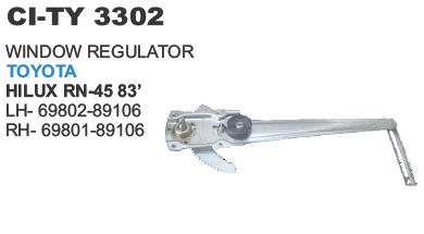 Window Regulator Toyota Hilux