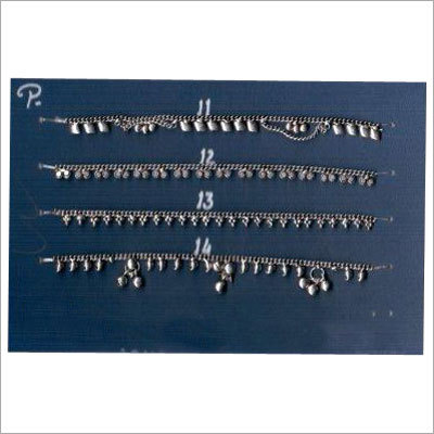 स्टर्लिंग चांदी पायल