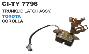Trunklid Latch Assy Toyota Corolla