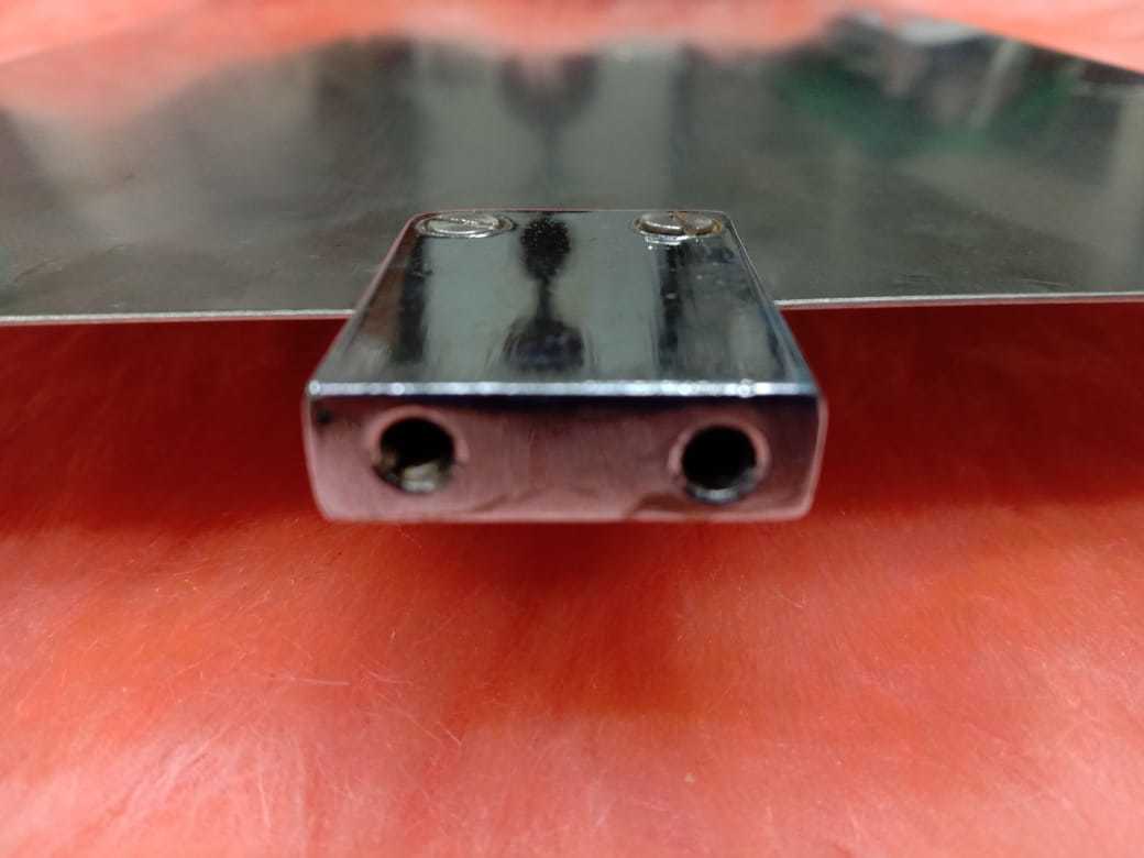 Ss Patient Plate - Surgical Stainless Steel, 7x4 Inches | Dual Type Design For Electro Cautery, Single Use To Prevent Contamination, Safe Edgeless Finish For Patient Comfort