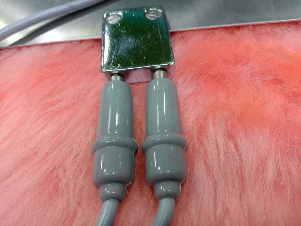 Ss Patient Plate - Surgical Stainless Steel, 7x4 Inches | Dual Type Design For Electro Cautery, Single Use To Prevent Contamination, Safe Edgeless Finish For Patient Comfort