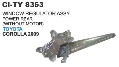 विंडो रेगुलेटर अस्सी पावर रियर टोयोटा कोरोला