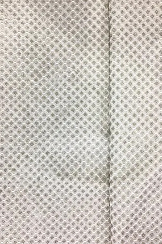 Upada Embroidery Fabric - White, 25 Meter Length, 44 Inch Width | Light Weight, Quick Dry, Shiny Texture, Elegant Embroidered Pattern