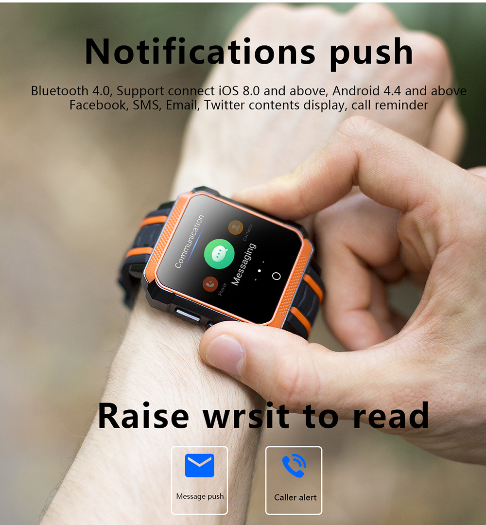H7 Smart Watch Men Waterproof Gps Android 4g Message Call Reminder Ip68 Sport Watch Application: Apk Languages: Chinese
