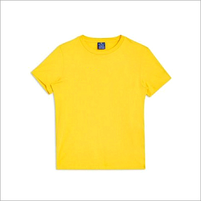 पुरुषों की गोल गर्दन की साधारण टी-शर्ट