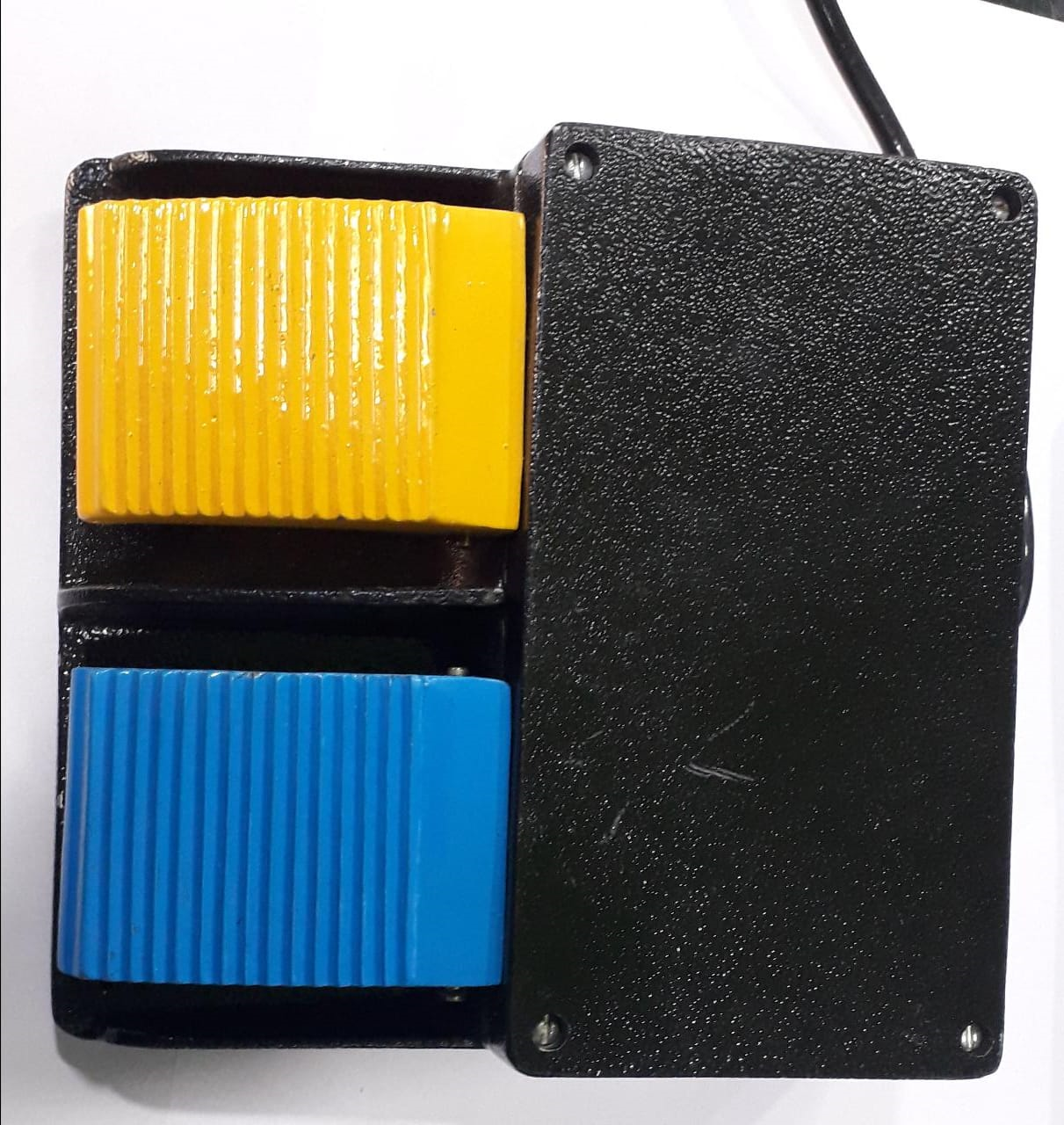 Steel Double Paddle Metal Footswitch