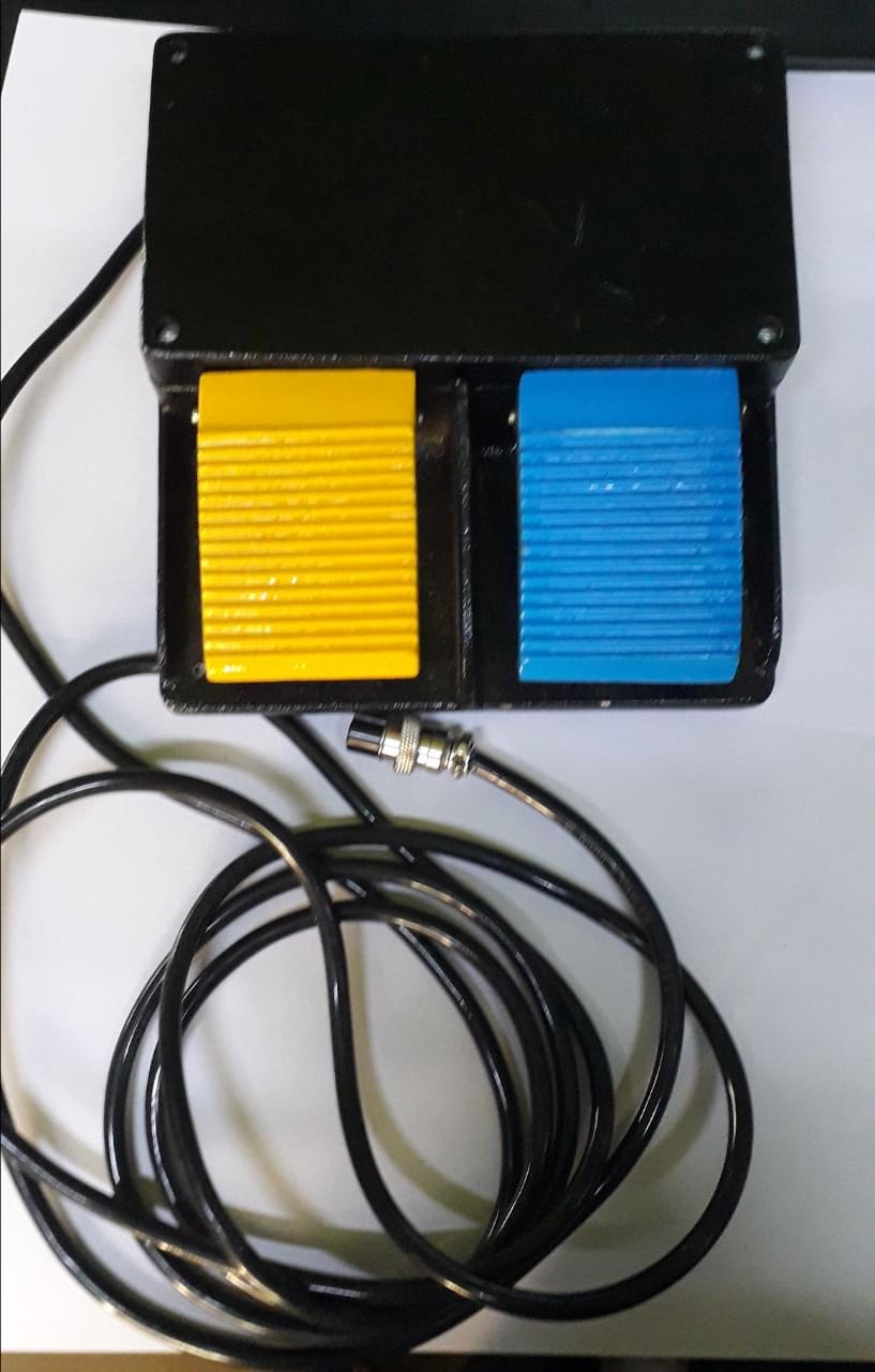 Steel Double Paddle Metal Footswitch