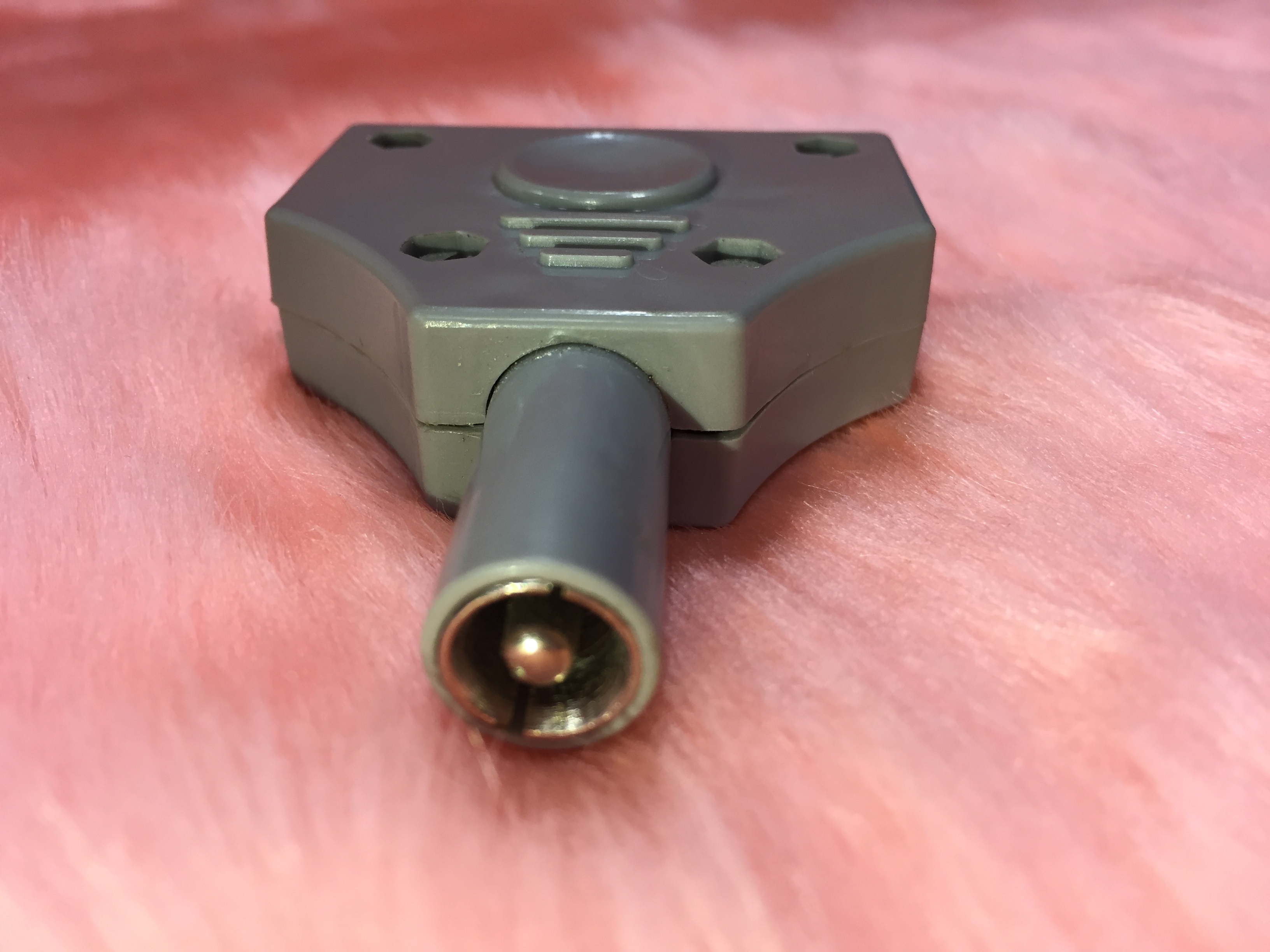 L&t Bipolar Adaptor - High Quality Surgical Nylon & Electro Brass | Dimensions: 127x228.6x304.8mm, Color: Grey, Power: 220w, Ideal For Surgical Use