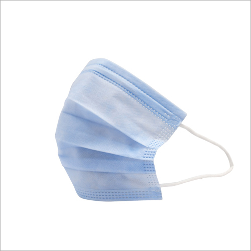 Disposable Face Mask - Adjustable Fit, 99% Germ Protection | Sky Blue, Unisex Design