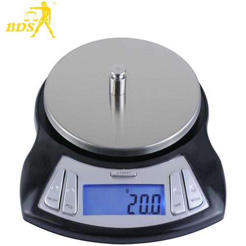 Bds Cx Kitchen Scales 3Kg 0.1G Electronic Jewelry Scales Capacity Range: 200G/0.01G