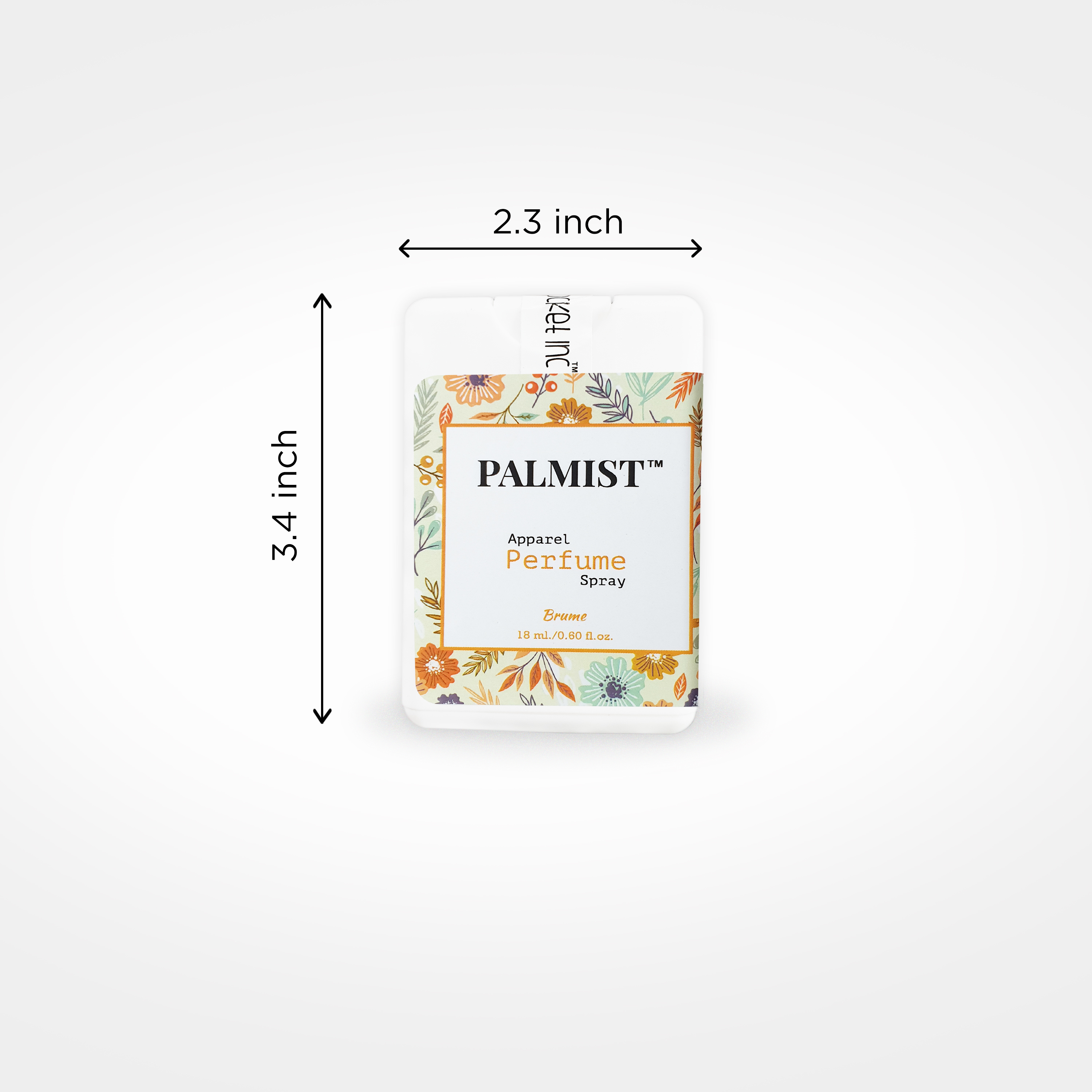 Pocket Perfumes - 18ml Card Spray Bottle | Six Unique Herbal Fragrances, 250 Sprays, 36-month Shelf Life, Ideal For Quick Touch-ups