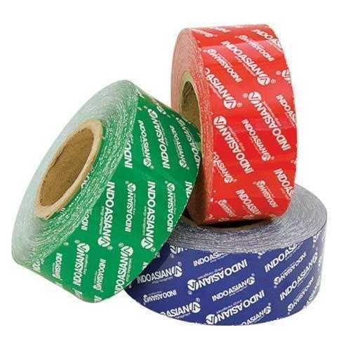 Bopp Printed Tapes - Bopp Film, 48mm X 66m, Red Color, 50 Micron Thickness | Acrylic Adhesive, 76mm Core Diameter