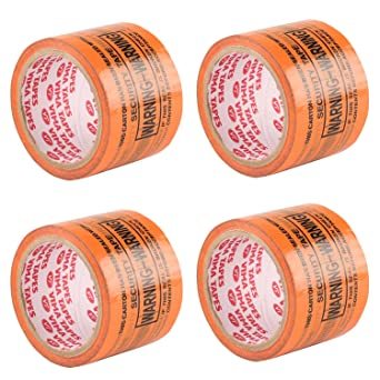 Bopp Printed Tapes - Bopp Film, 48mm X 66m, Red Color, 50 Micron Thickness | Acrylic Adhesive, 76mm Core Diameter