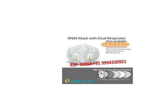 Kn95 Mask With Dual Respirator