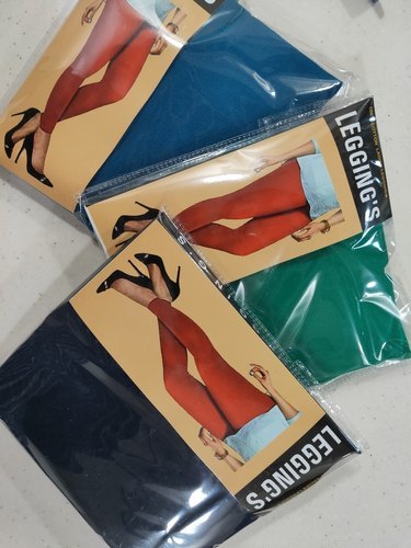 Ladies Cotton Leggings - Cotton Material Length 39-40 Inch 60+ Colour Options Sizes L-xxl | Casual Dress No Fade Washable Plain Pattern All Season