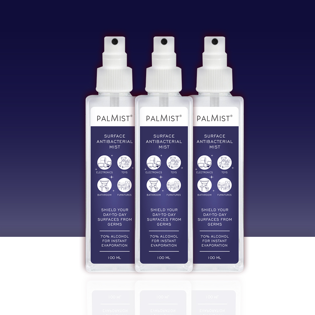 Palmist Surface Sanitizer Disinfectant Spray 100 Ml Age Group: Adults