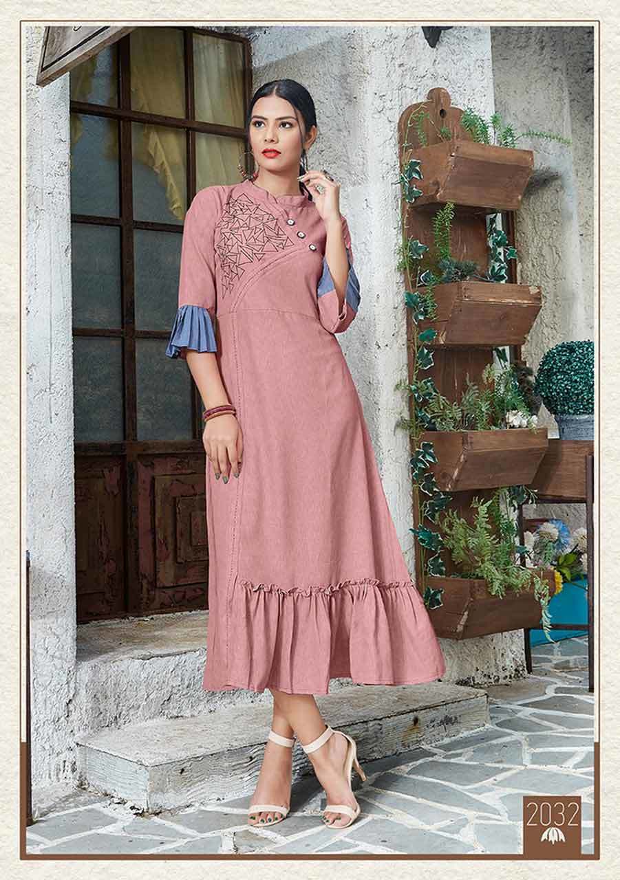 Spring Dehliz Trends Paridhan Imported Fancy Kurti Sets