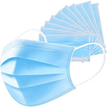 3 Layer Surgical Mask - Soft and Breathable Fabric , Light Weight Design, Perfect Fit for Wearers with Respiratory Conditions , Available in Blue, Green, White