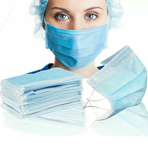 Blue 3 Ply Surgical Face Mask