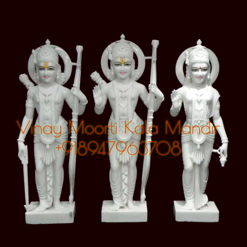 Eco-Friendly Ram Darbar Marble Moorti