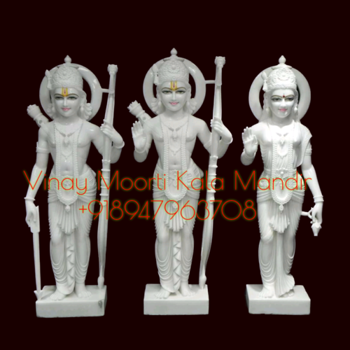 Eco-friendly Ram Darbar Marble Moorti